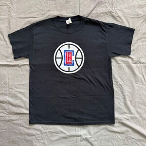 Black Los Angeles Clippers NBA T-shirt Size S